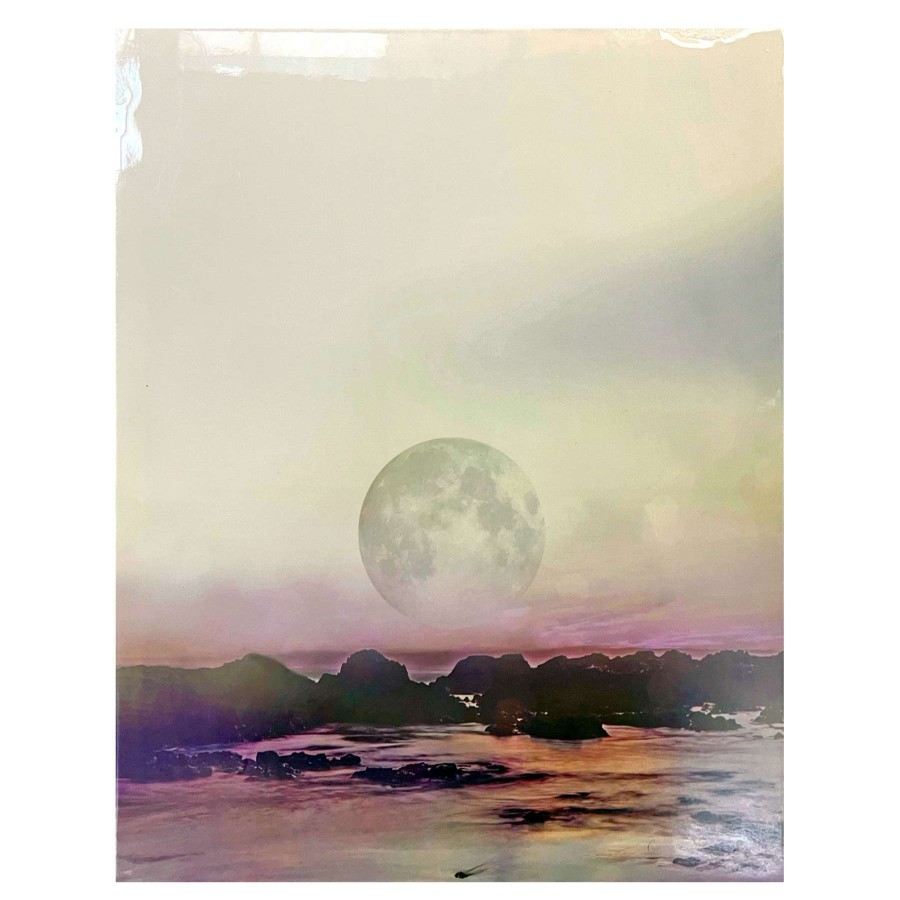 Wall Art * | Rising Moon Canvas Wall Art, 16 20 Hot Sell