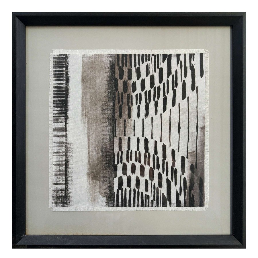 Wall Art * | Glass Framed Abstract Print Wall Art, 17 New Arrivals