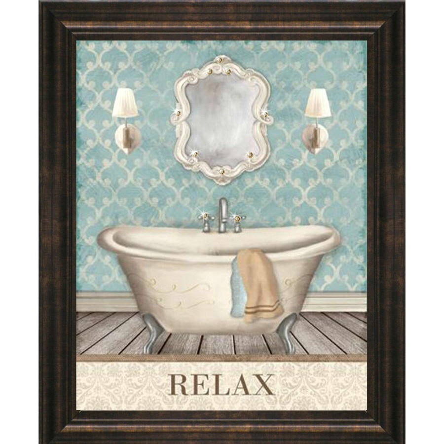 Wall Art * | 9X11 Relax Framed Art New Arrivals