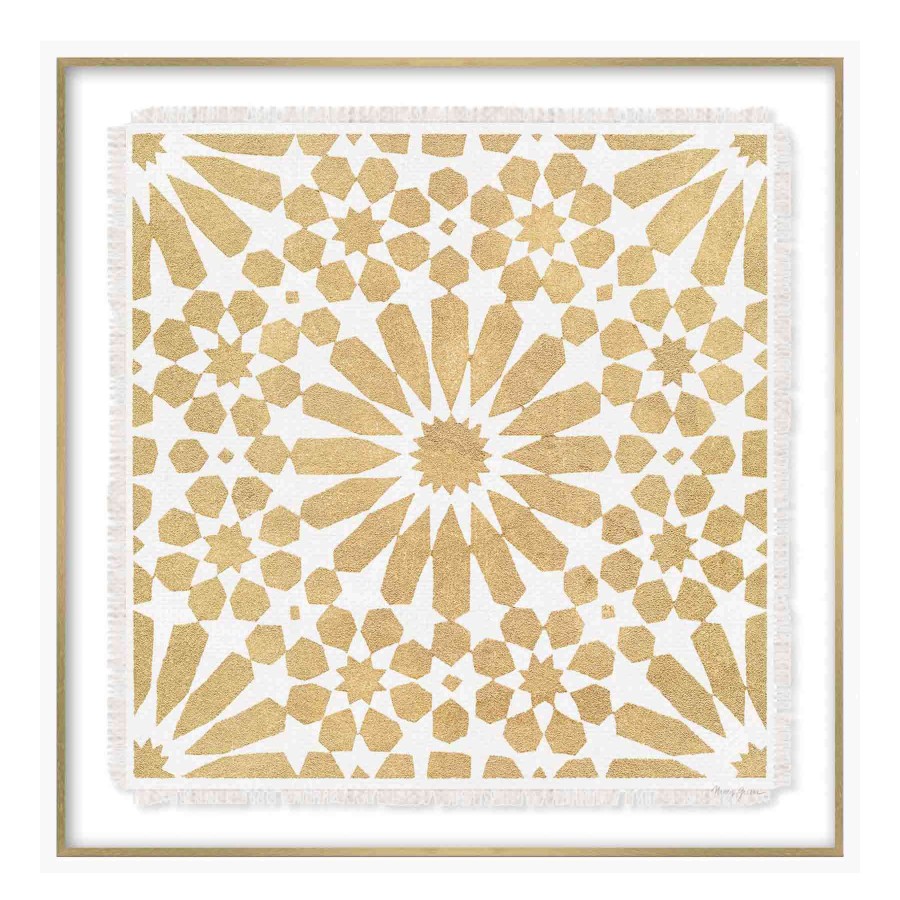 Wall Art * | Tracey Boyd 25X25 Framed Pattern Under Glass Best Sale