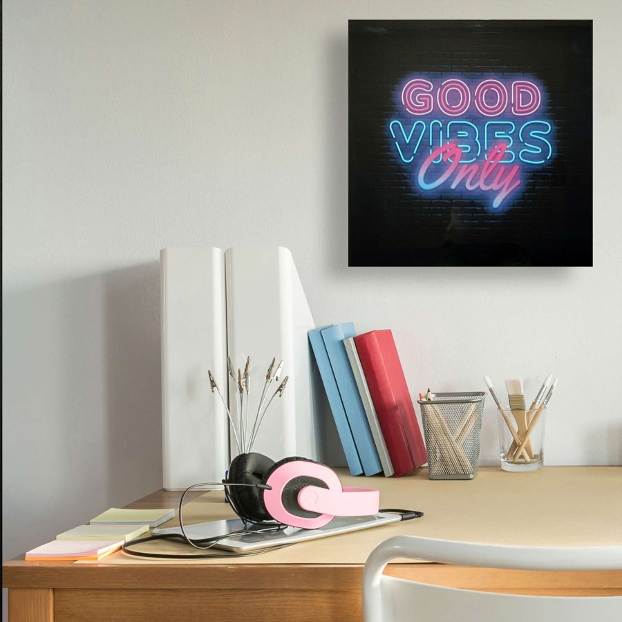 Wall Art * | 12X12 Good Vibes Only Half Price