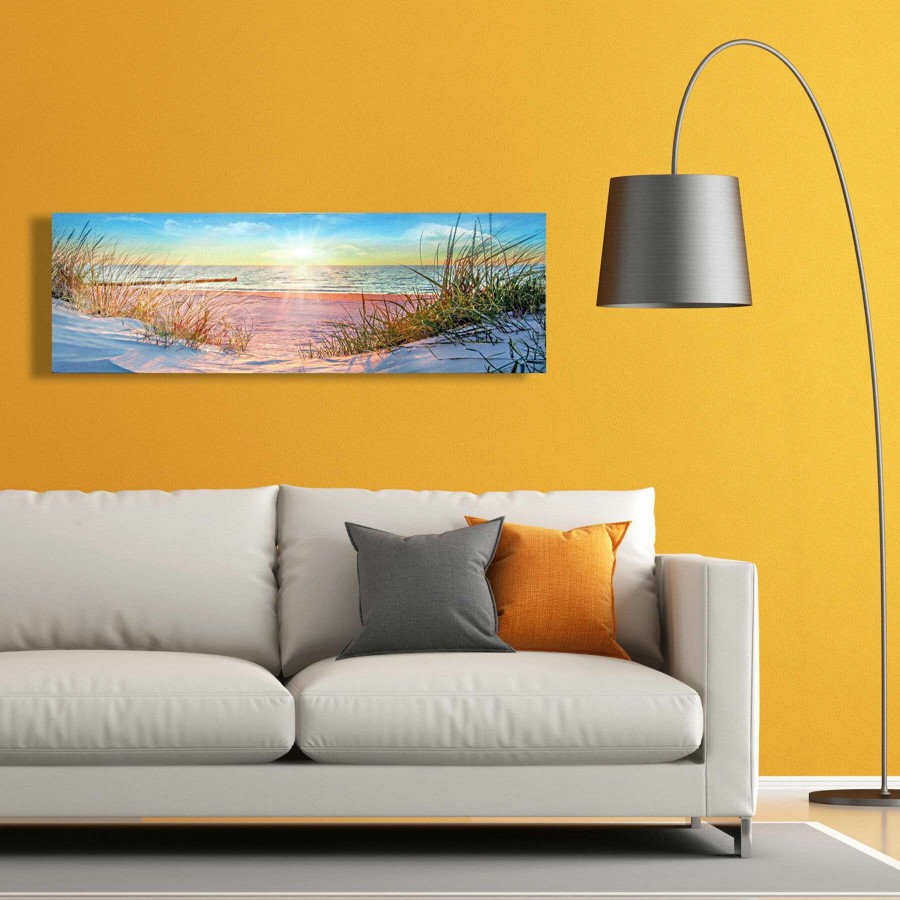 Wall Art * | 36X12 Waiting For Me Canvas Art Online Discount