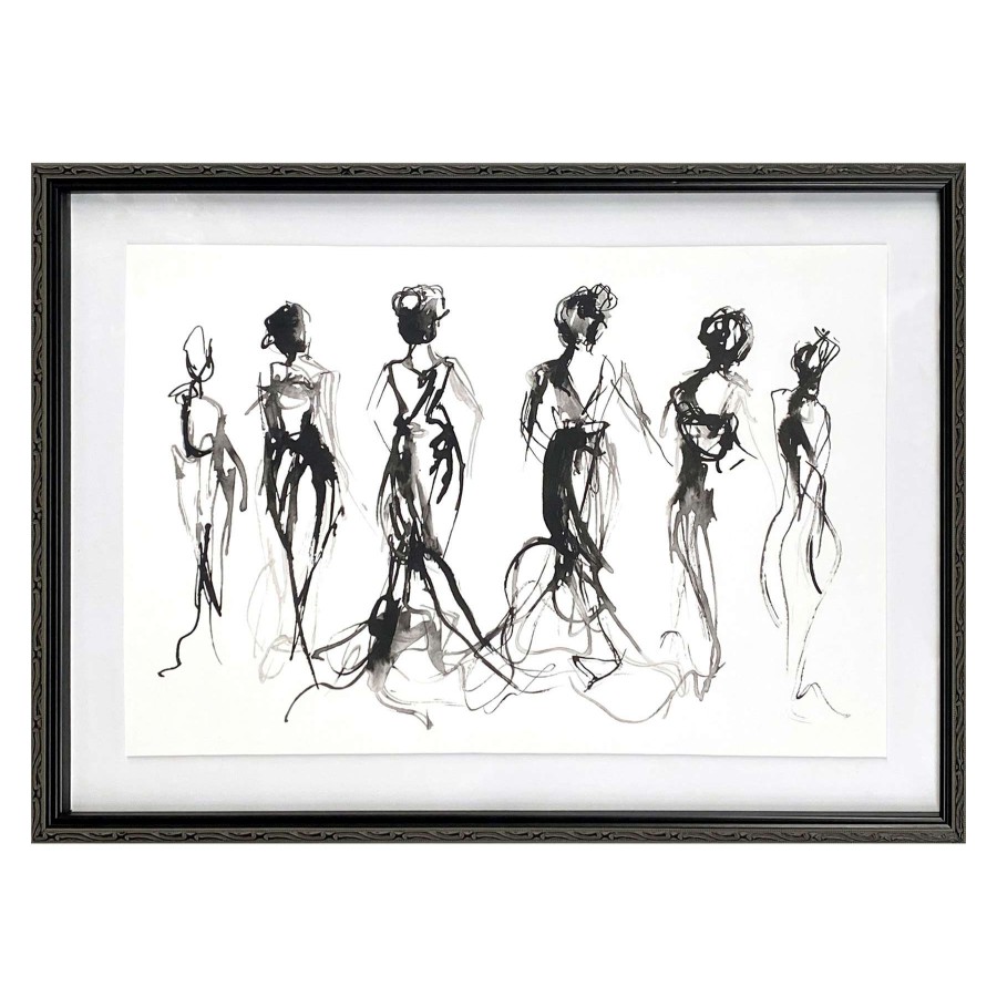 Wall Art * | 33X24 Framed Dancer Print Under Glass Latest Fashion