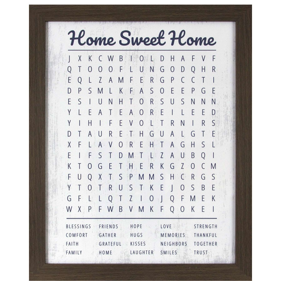 Wall Art * | 16X20 Word Search New Products