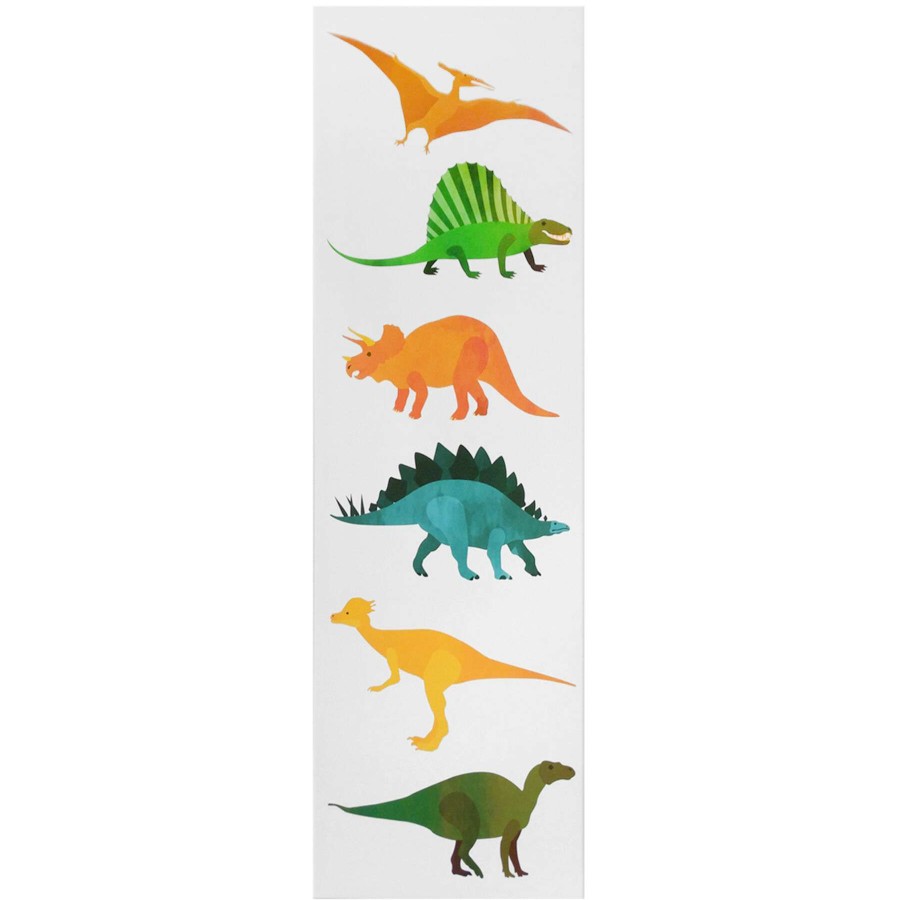 Wall Art * | Multi-Dinosaur Kid'S Canvas Wall Art, 12 36 New Products