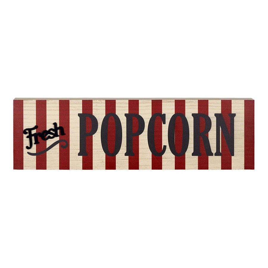 Wall Art * | 28X8 Fresh Popcorn Wall Art Hot Sale