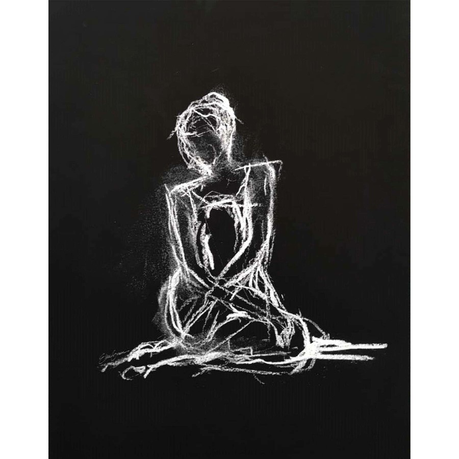 Wall Art * | Female Figure Study Canvas Wall Art, 22 28 Online Discount