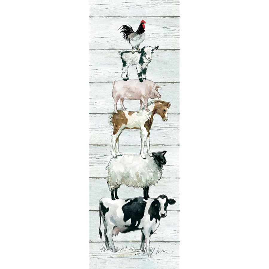 Wall Art * | 12X36 Farm Stack Canvas Art Outlet