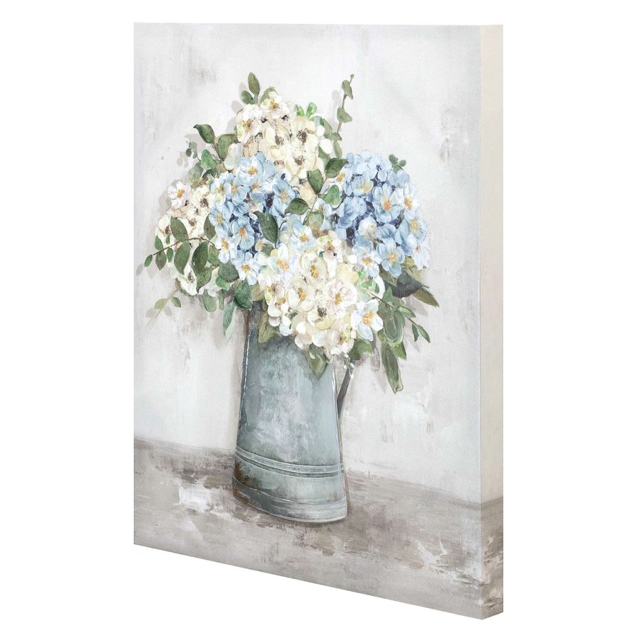 Wall Art * | Honeybloom Floral Canvas Wall Art, 16 20 Tendy Style