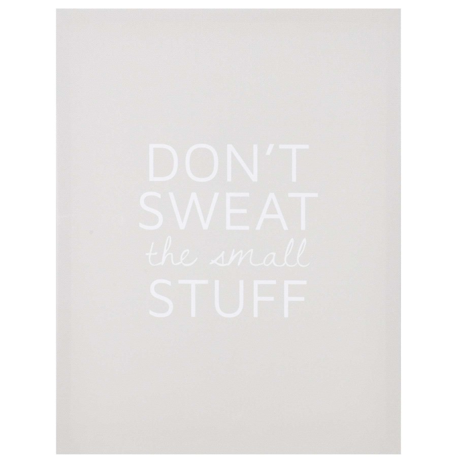 Wall Art * | Don'T Sweat Canvas Wall Art, 11 14 Online Discount