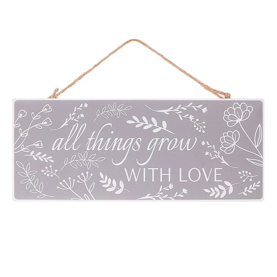 Wall Art * | Grace Mitchell With Love Wall Sign, 12 Hot Sell