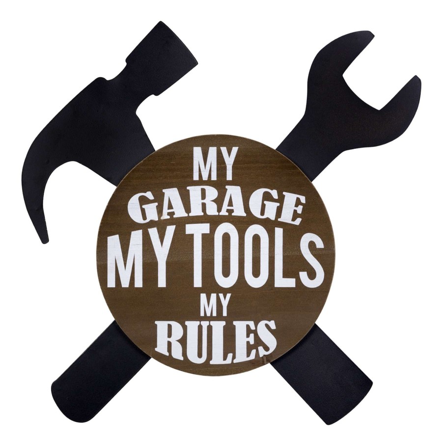 Wall Art * | 16X16 My Garage My Tools Wall Art Limited Edition