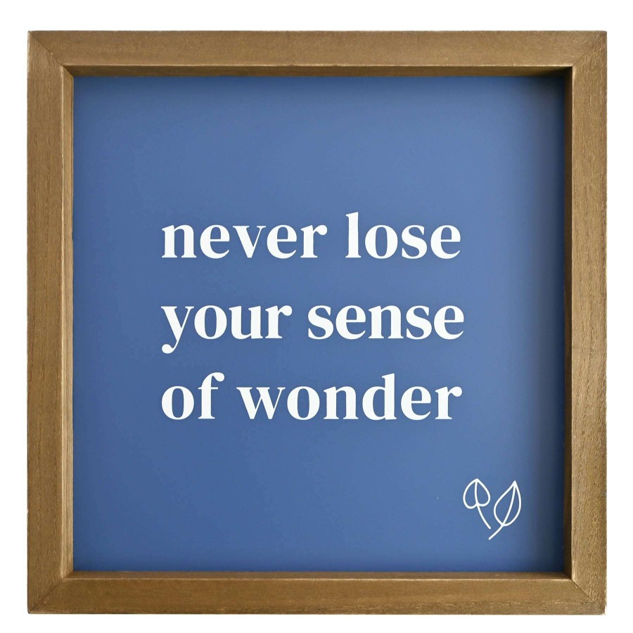 Wall Art * | Ty Pennington Sense Of Wonder Framed Wall Art, 16 16 Promotion