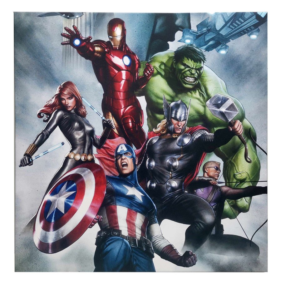 Wall Art * | Marvel Avengers Canvas Wall Art, 16 Cheaper