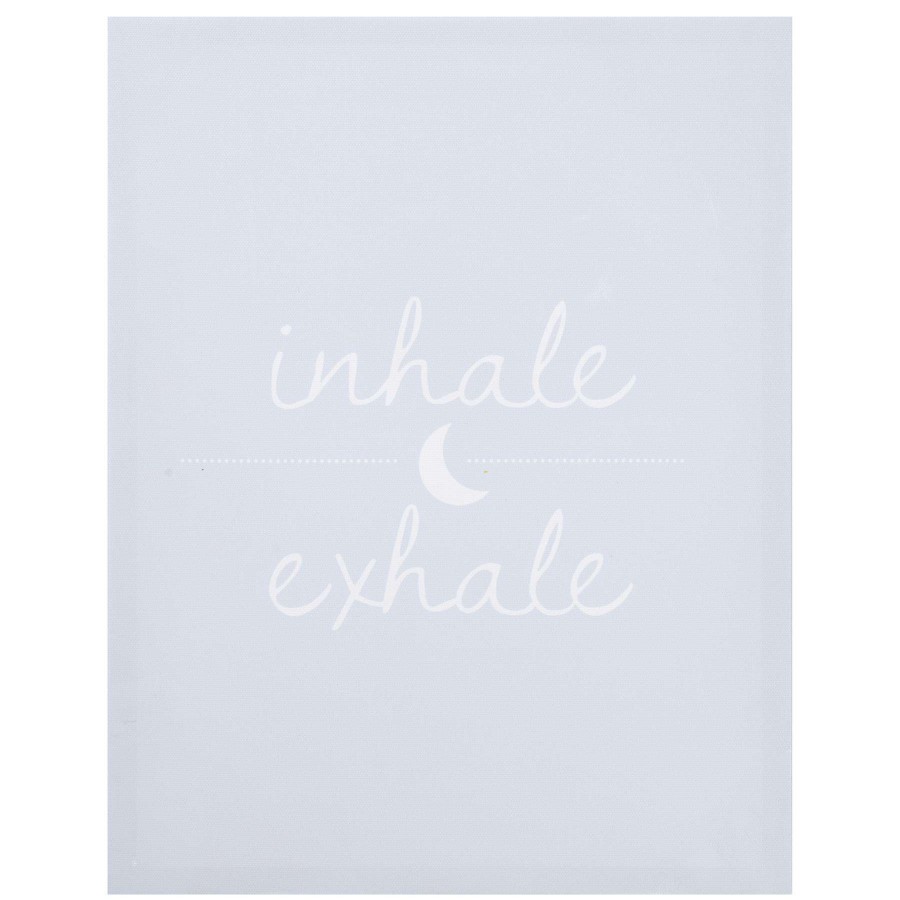 Wall Art * | Inhale Exhale Canvas Wall Art, 11 14 Online