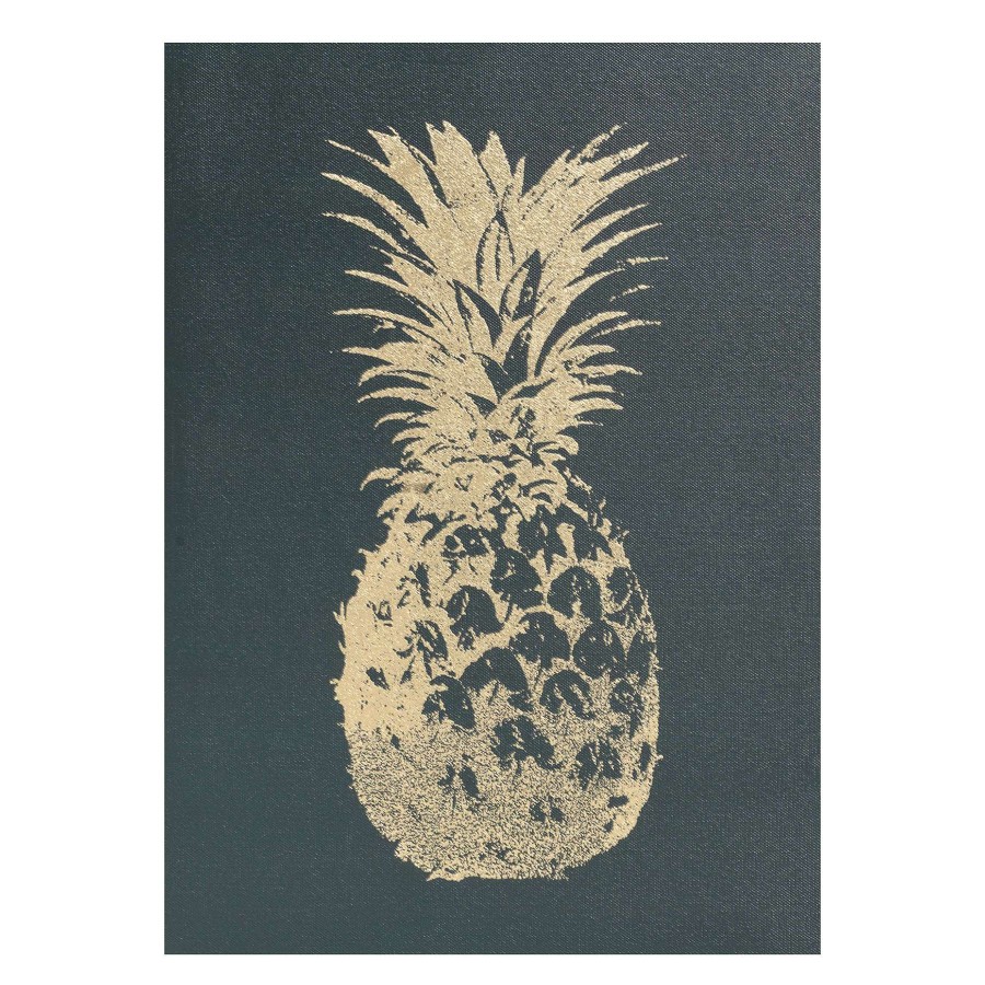 Wall Art * | Pineapple Canvas Wall Art, 11 14 At Low Price