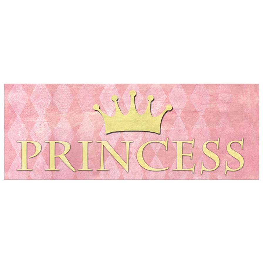 Wall Art * | Pink Princess Canvas Wall Art, 24 9 Original Model