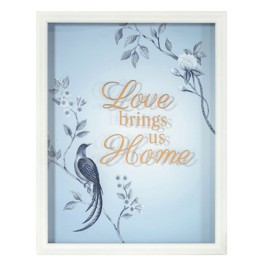 Wall Art * | Grace Mitchell 11X14 Framed Love Wall Art Nice Style