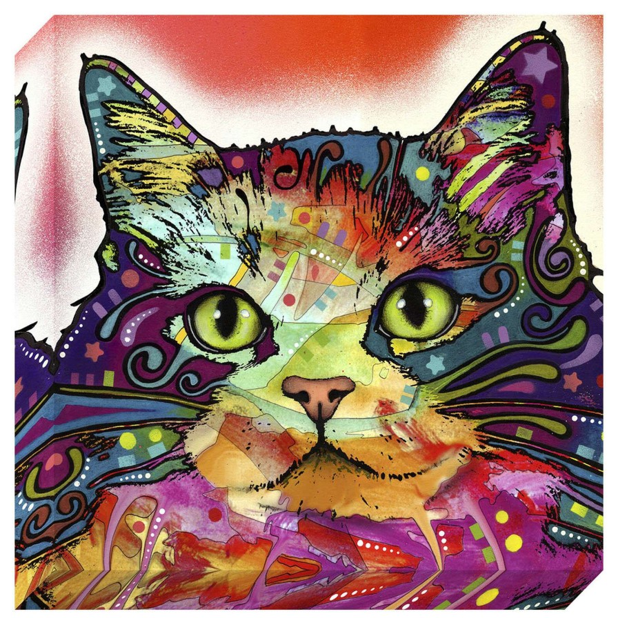 Wall Art * | Multicolor Cats Textured Canvas Wall Art, 12 Unique Style