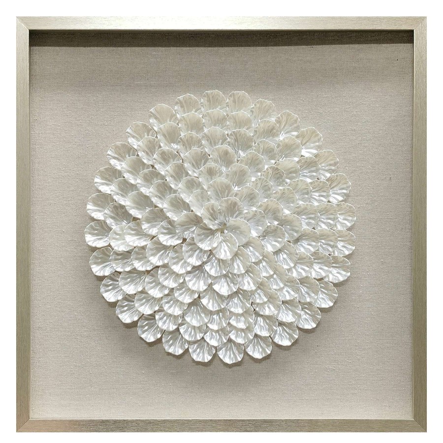 Wall Art * | Tracey Boyd 24X24 Framed Flower Under Glass Discount