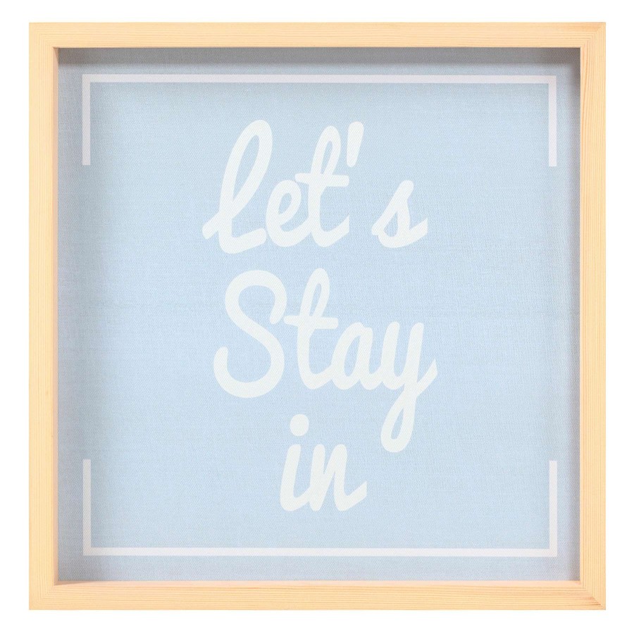 Wall Art * | 12X12 Stay In Discount