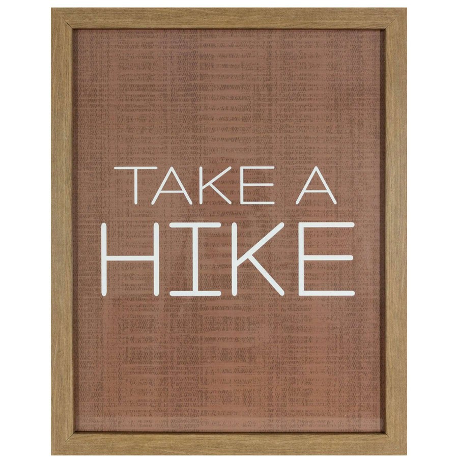 Wall Art * | Take A Hike Wall Art, 11 14 Tendy Style