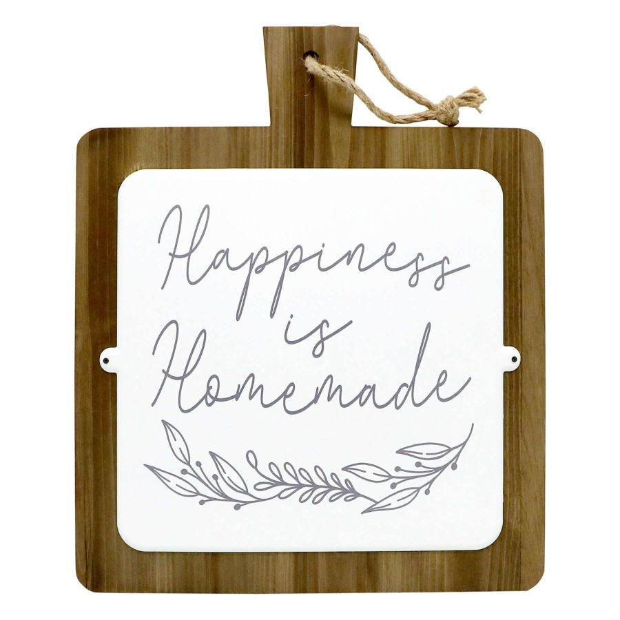 Wall Art * | Happiness Is Homemade Cutting Board Wall Art, 16 20 Latest Fashion