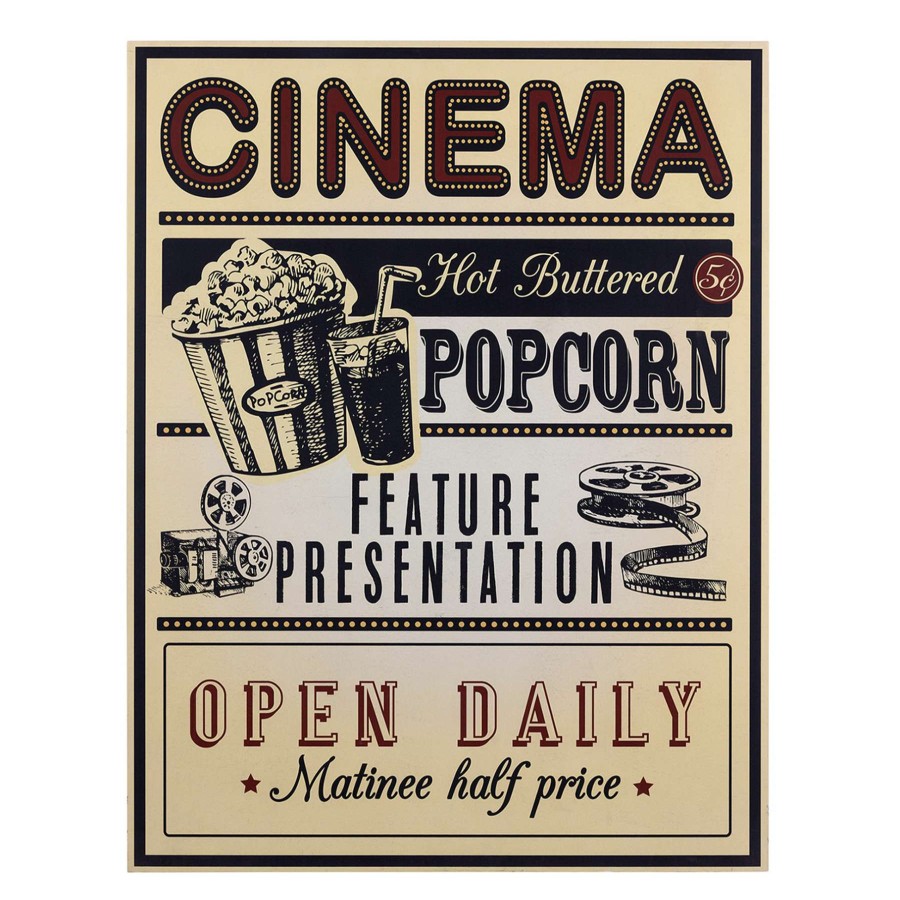 Wall Art * | 24X30 Cinema Wall Art Promotion