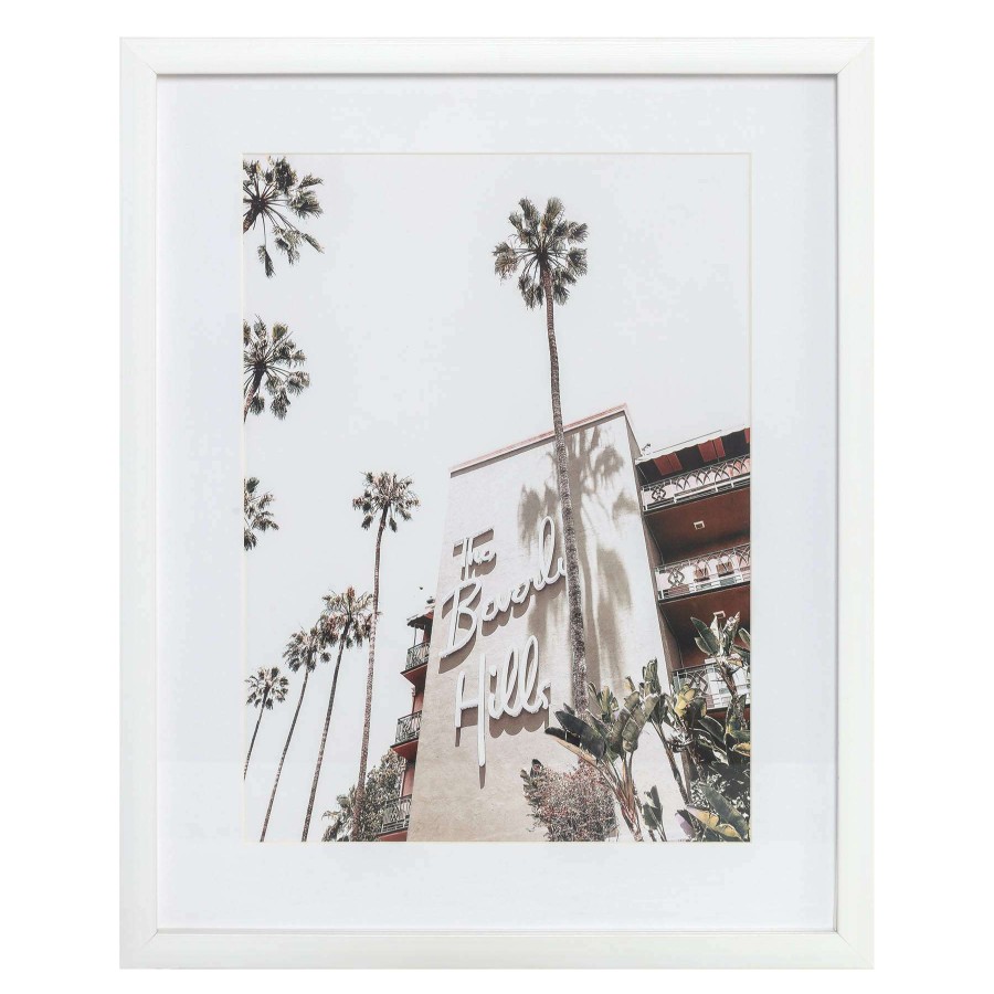 Wall Art * | 16X20 Framed Beverly Hills Print Under Glass Discount