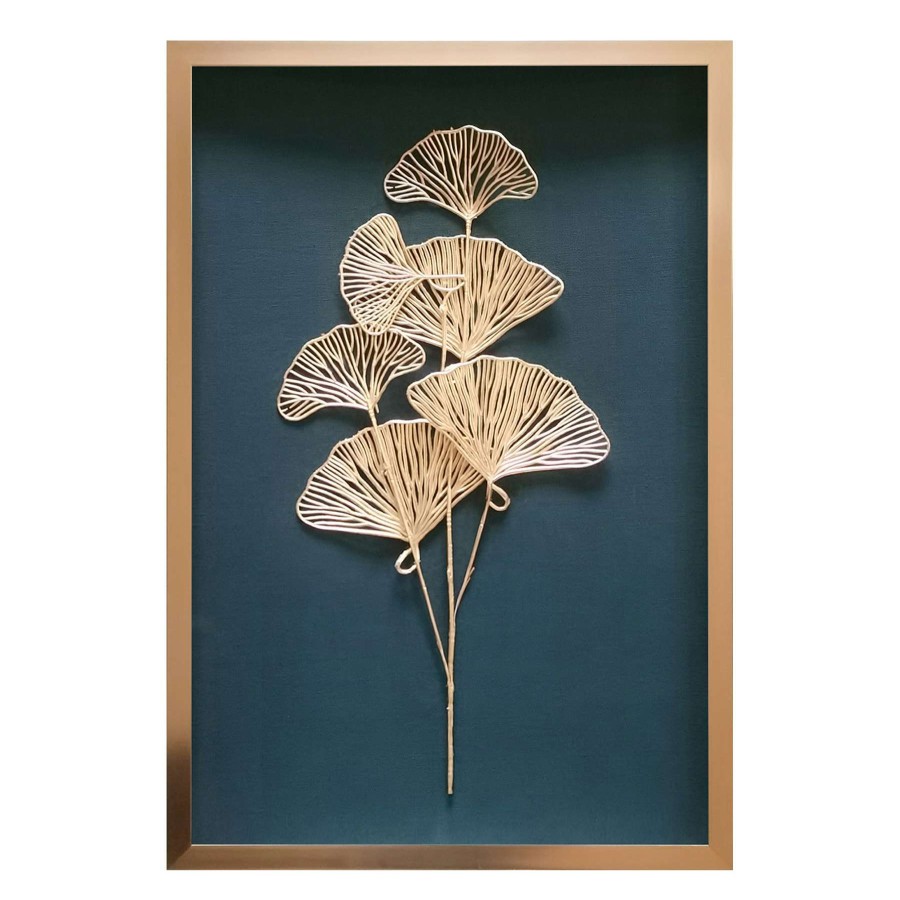 Wall Art * | Tracey Boyd 18X26 Framed Leaf Under Glass Top Sell