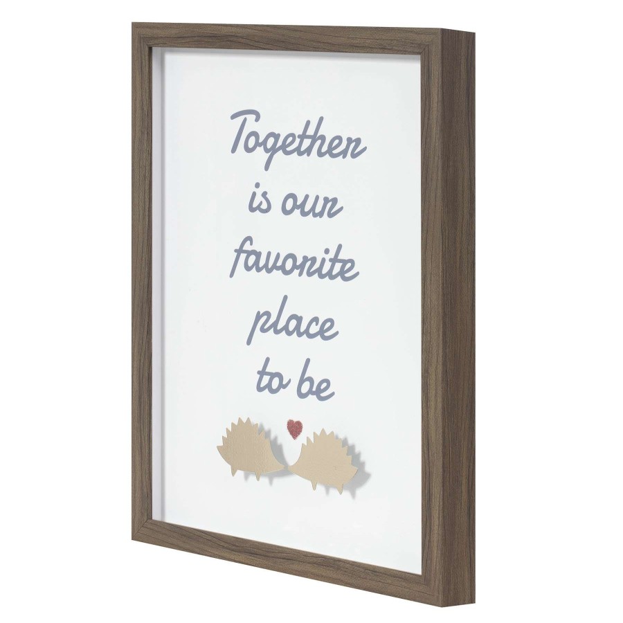 Wall Art * | Honeybloom Together Is Our Favorite Framed Wall Decor, 11 14 Discount