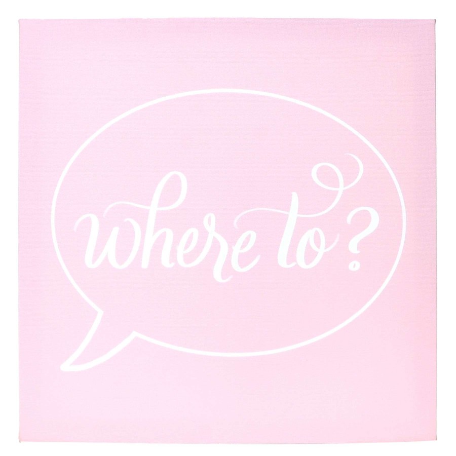 Wall Art * | Where To? Canvas Wall Art, 12 Half Price