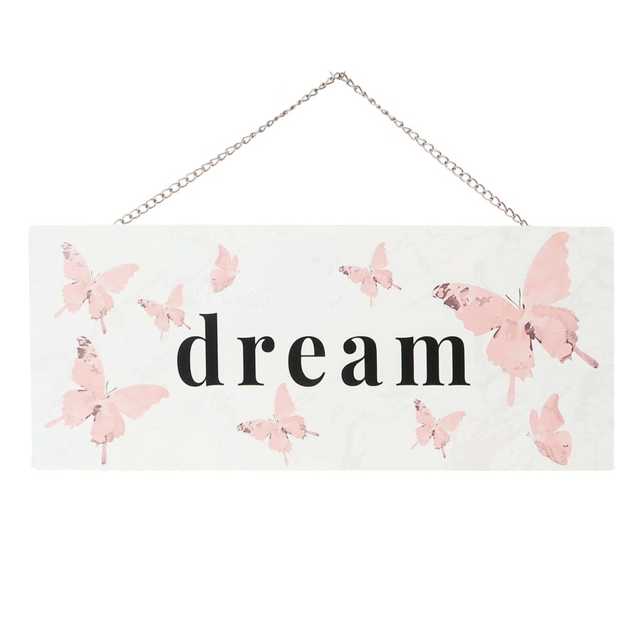 Wall Art * | Laila Ali Dream Butterfly Wall Sign, 12 At Unbeatable Price