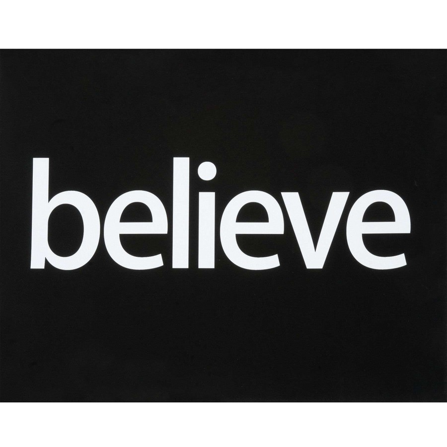 Wall Art * | Believe Canvas Wall Art, 14 11 Promotion