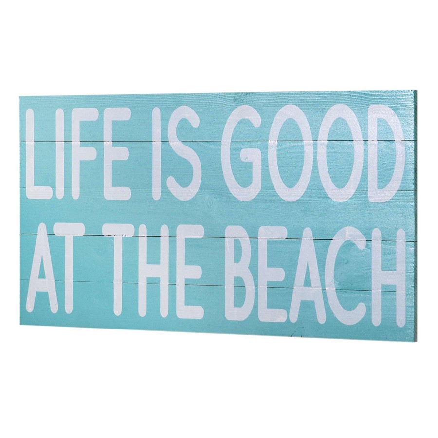 Wall Art * | Ty Pennington Life Is Good Wall Sign, 22 Outlet