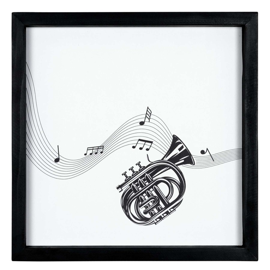 Wall Art * | 12X12 French Horn Wall Art Limited Edition