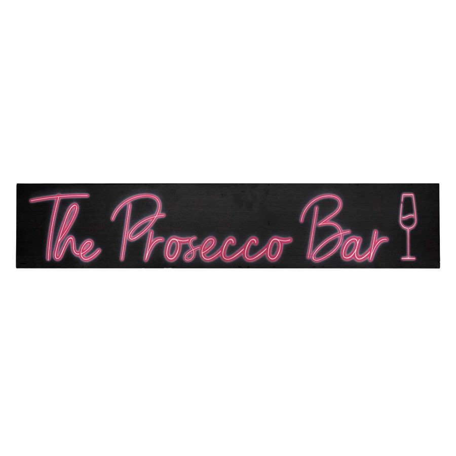 Wall Art * | 36X7 The Prosecco Bar Wall Art Promotion