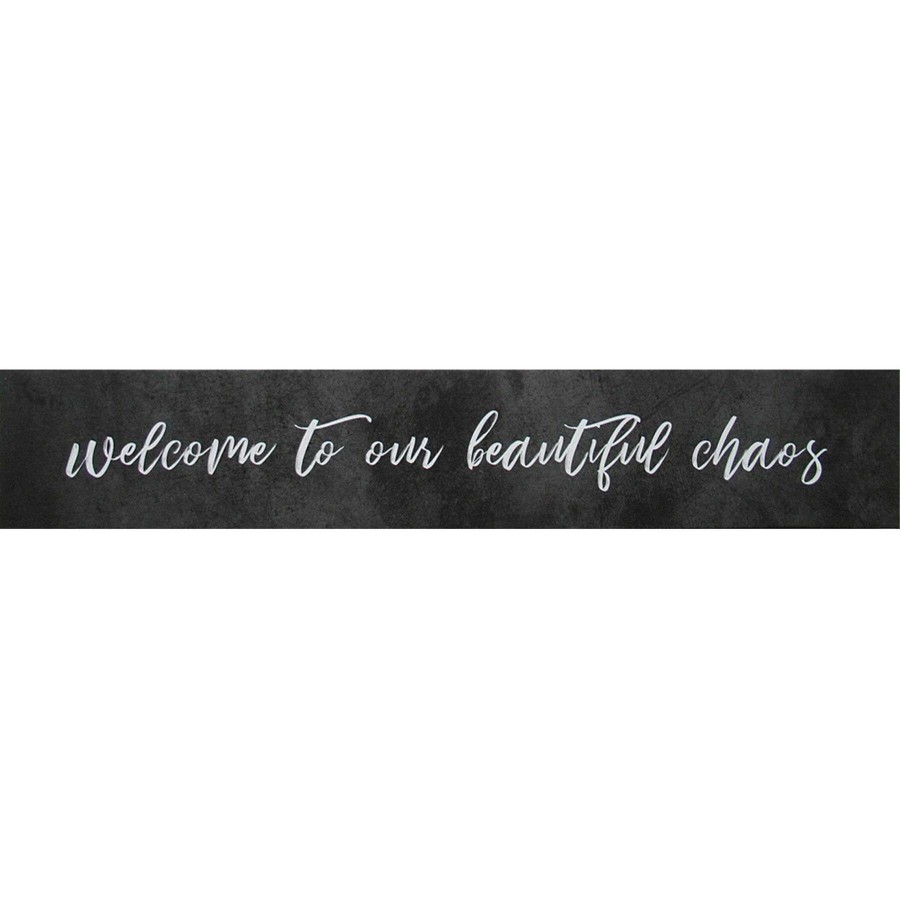 Wall Art * | Welcome To Our Beautiful Chaos Canvas Wall Art, 36 6 Nice Style