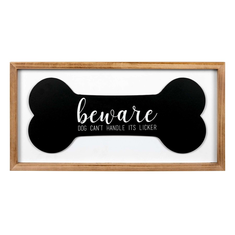 Wall Art * | 20X10 Beware Wall Art Limited Edition