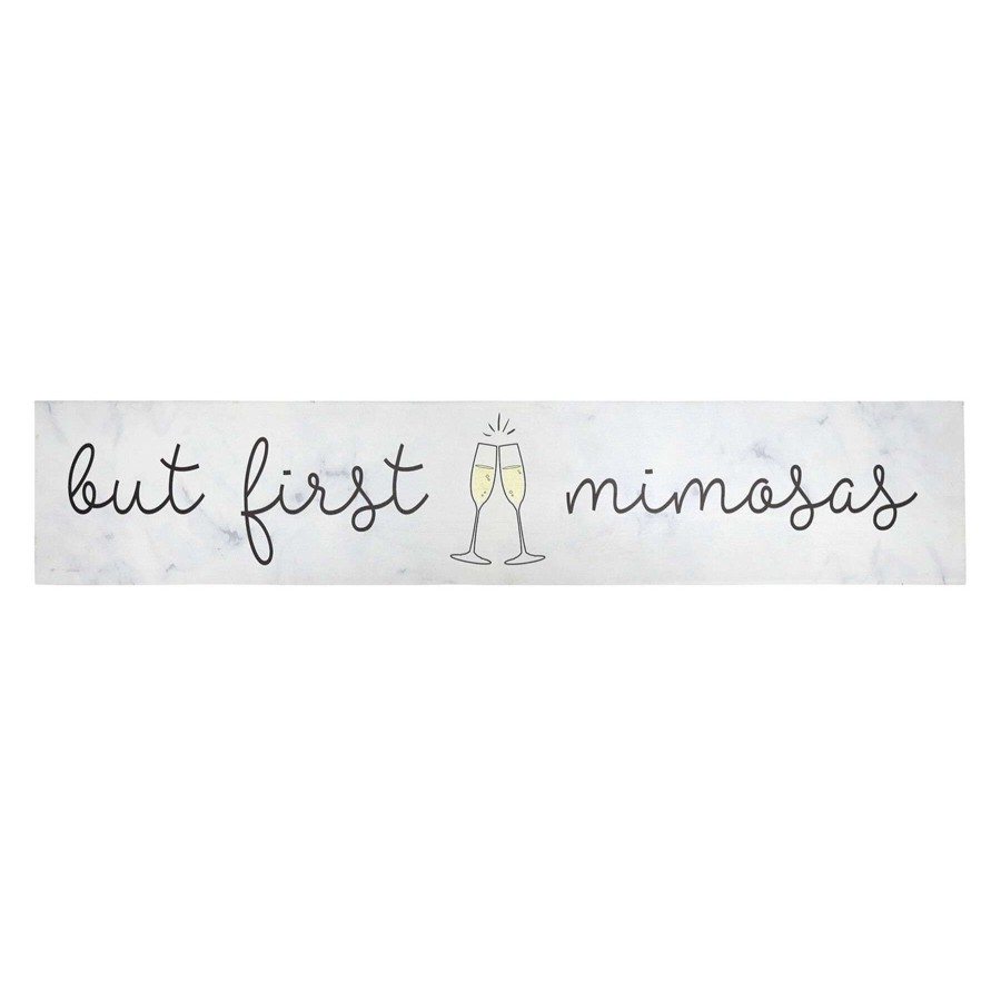 Wall Art * | 36X7 But First Mimosas Wall Art Discounts Online