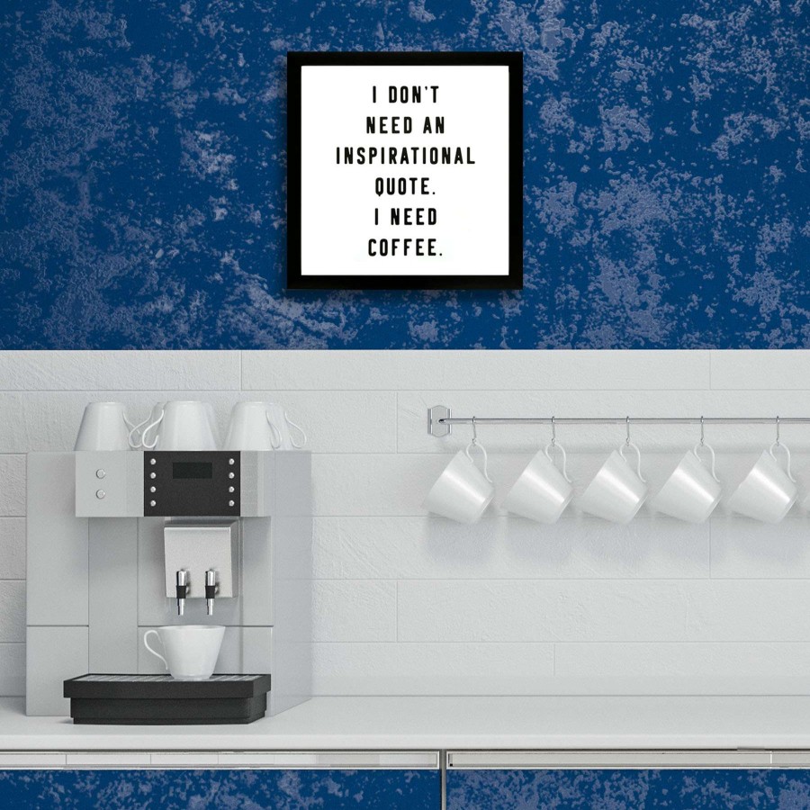 Wall Art * | Coffee Framed Wall Art, 13 Best Quality