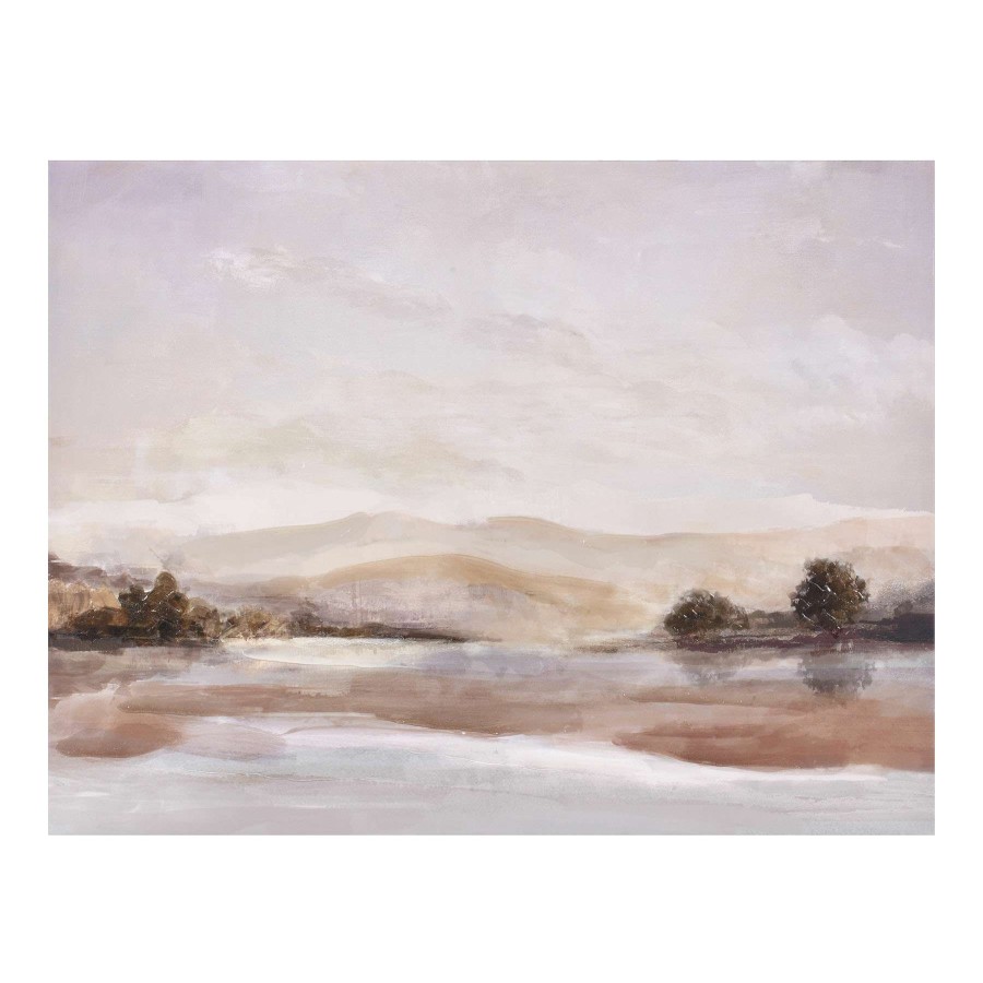 Wall Art * | Honeybloom Landscape Canvas Wall Art, 40 30 At Discount Prices