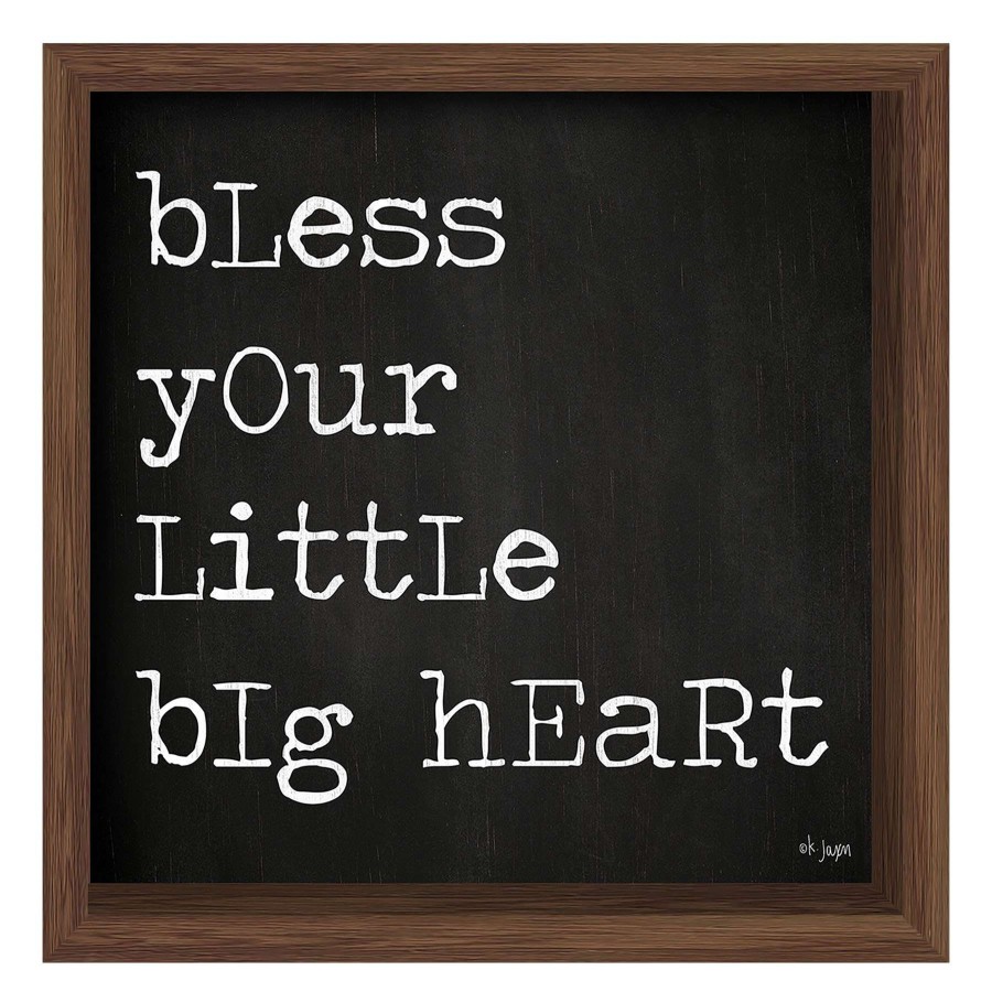 Wall Art * | Bless Your Heart Wall Sign, 12 High Quality