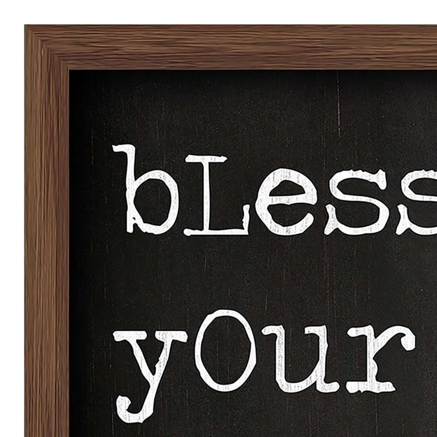 Wall Art * | Bless Your Heart Wall Sign, 12 High Quality