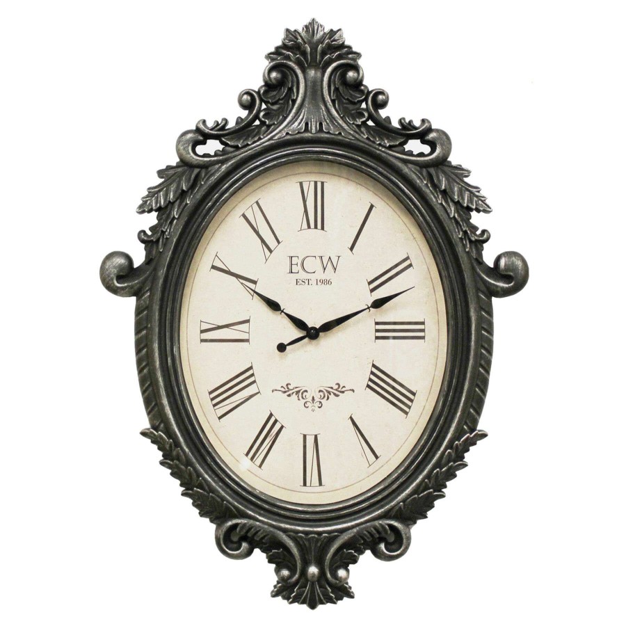 Clocks * | 22Inx30In Ornate Clock Brilliant Design