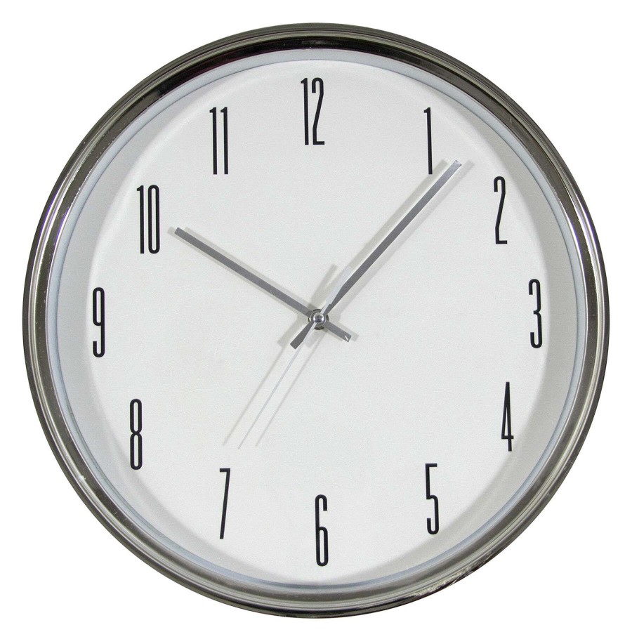 Clocks * | 16X16 Thin Frame Modern Wall Clock High Quality