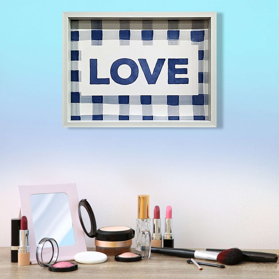 Wall Art * | Aw 16X12 Gingham Love Cheaper