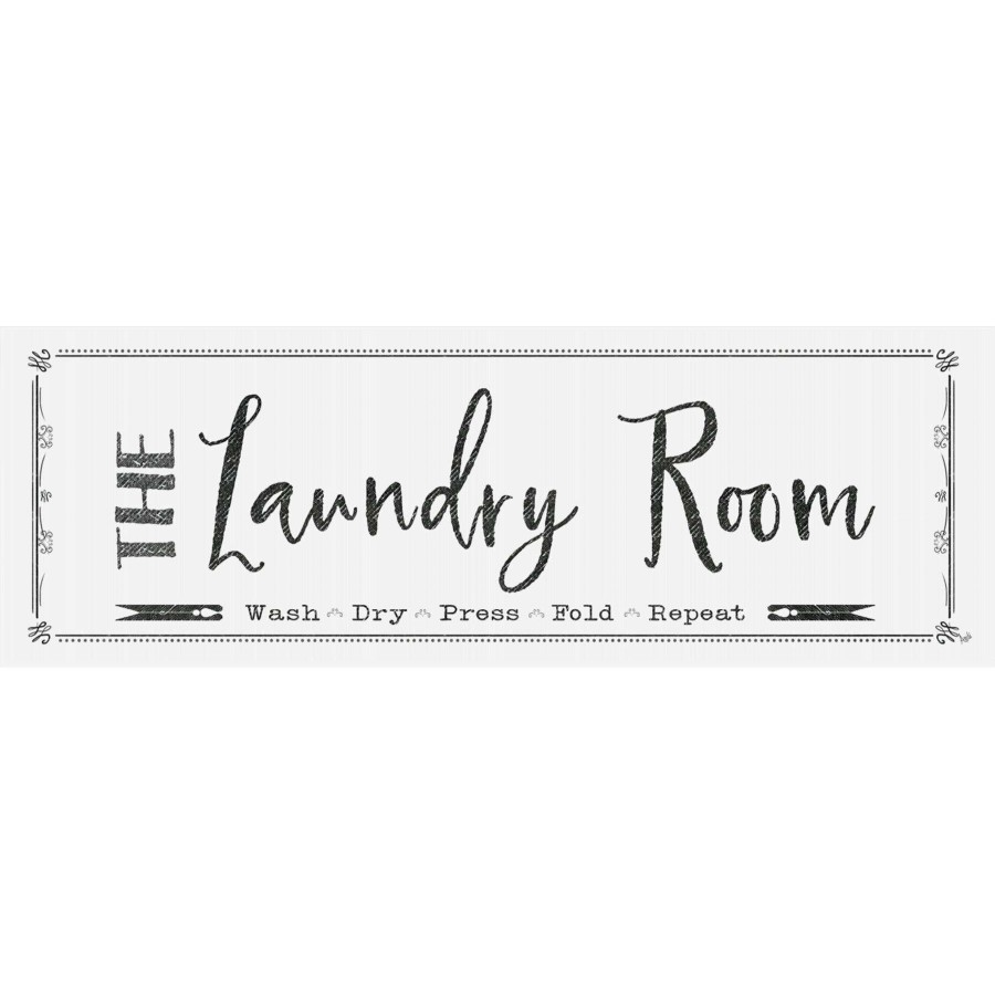 Wall Art * | Laundry Room Canvas Wall Art, 36 12 Glamor Model