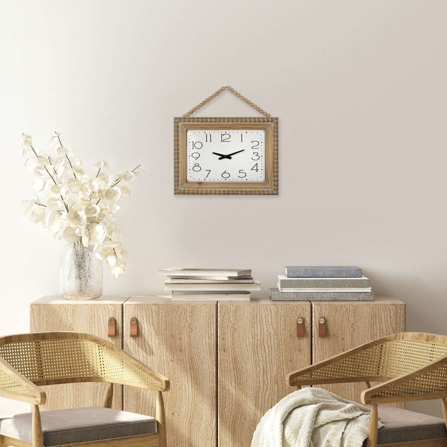 Clocks * | Wooden Wall Clock, 15 11 Shoping Model