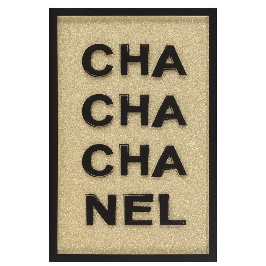 Wall Art * | 16X24 Framed Chanel Print Under Glass Discount